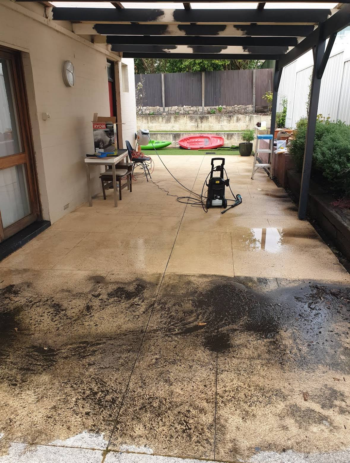 Patio Pressure Wash